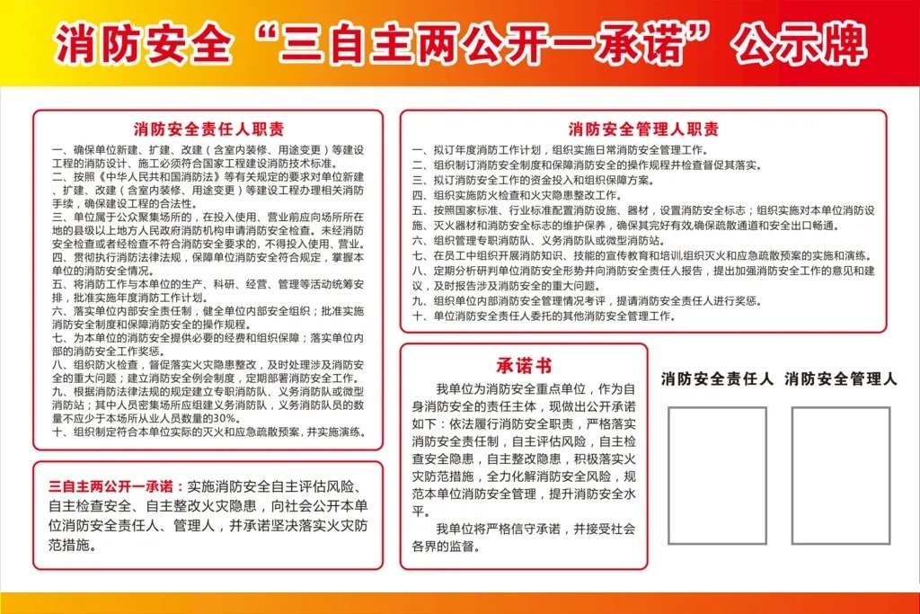 三自主两公开模板